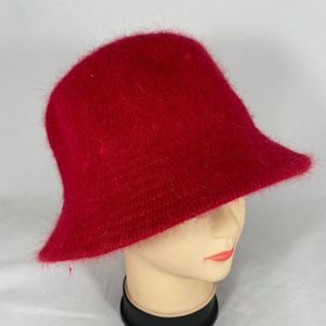 Cappelli Bucket Hat for Women Red